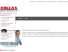 Tablet Screenshot of collas-buerowelt.de